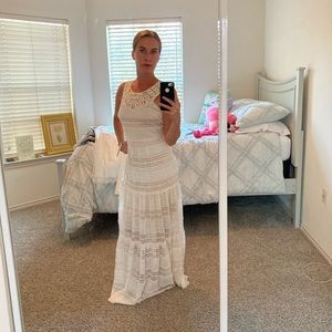 Beautiful cream lace dress